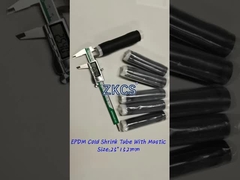 Wetterbeständigkeit EPDM Kaltschrumpfrohr für Kabelsiegelung und -schutz in der Telekommunikationsindustrie