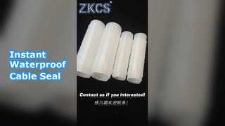 transparenter Kaltschrumpfschlauch