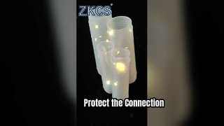 Transparenter Kaltschrumpfschlauch – klarer Schutz, dem Sie vertrauen können