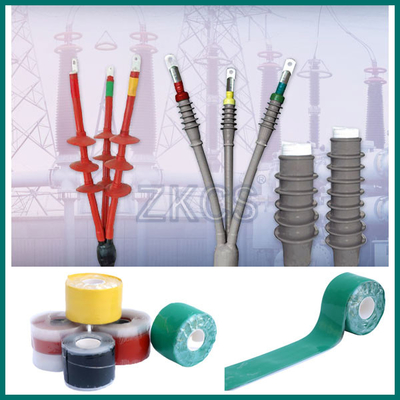 Selbstschmelzende Silicone-Gummibänder als Schutz für Hochspannungskabel