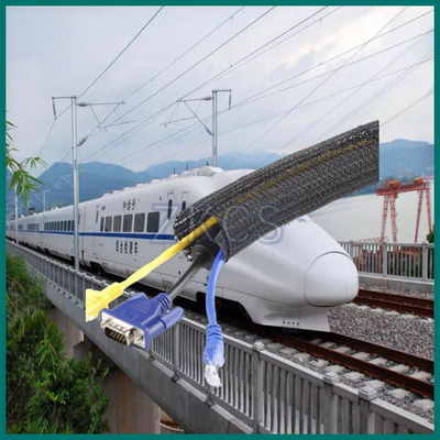 Gute Flammschutz-PET-Flexible Erweiterbare Split-Sleeve für die Eisenbahnindustrie