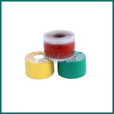 Selbstschmelzende Silicone-Gummibänder als Schutz für Hochspannungskabel