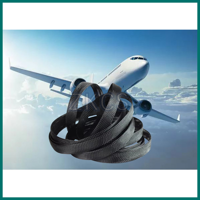 25 mm PET Monofilament geflochtener flexibler Ärmel für die Flugzeugindustrie