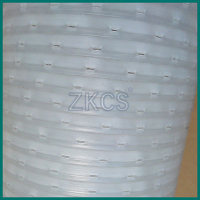 Selbstschnallen-bescheinigte gewölbtes gewundene Rohr-Plastikrohr 75mm ROHS