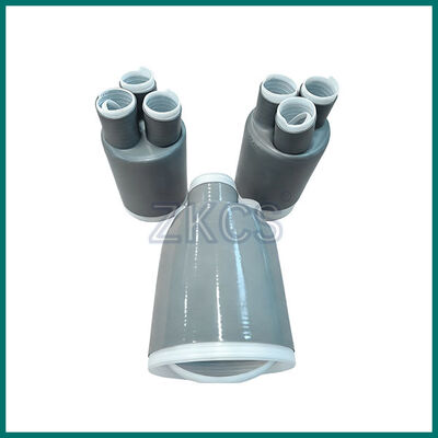 Kalt schrumpfen Breakout. Pneumatische Ausdehnung 3 Finger Silicone Gummi Kabel Breakout für 12/20 kV Stromsysteme